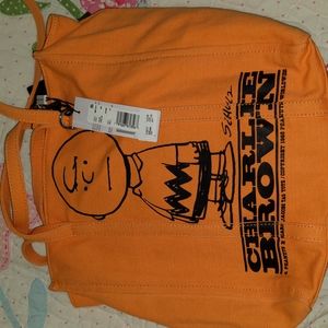 Marc Jacobs peanuts Charlie Brown tote.